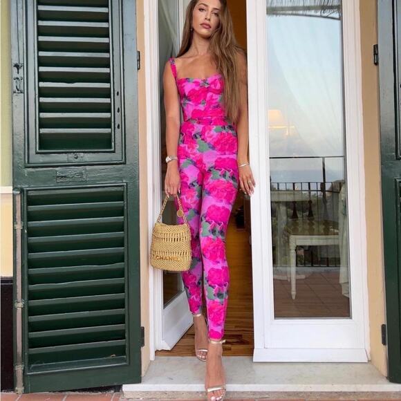 The new arrivals FONDA JUMPSUIT IN ROSA DE ROCA 38/US6 - Picture 5 of 10